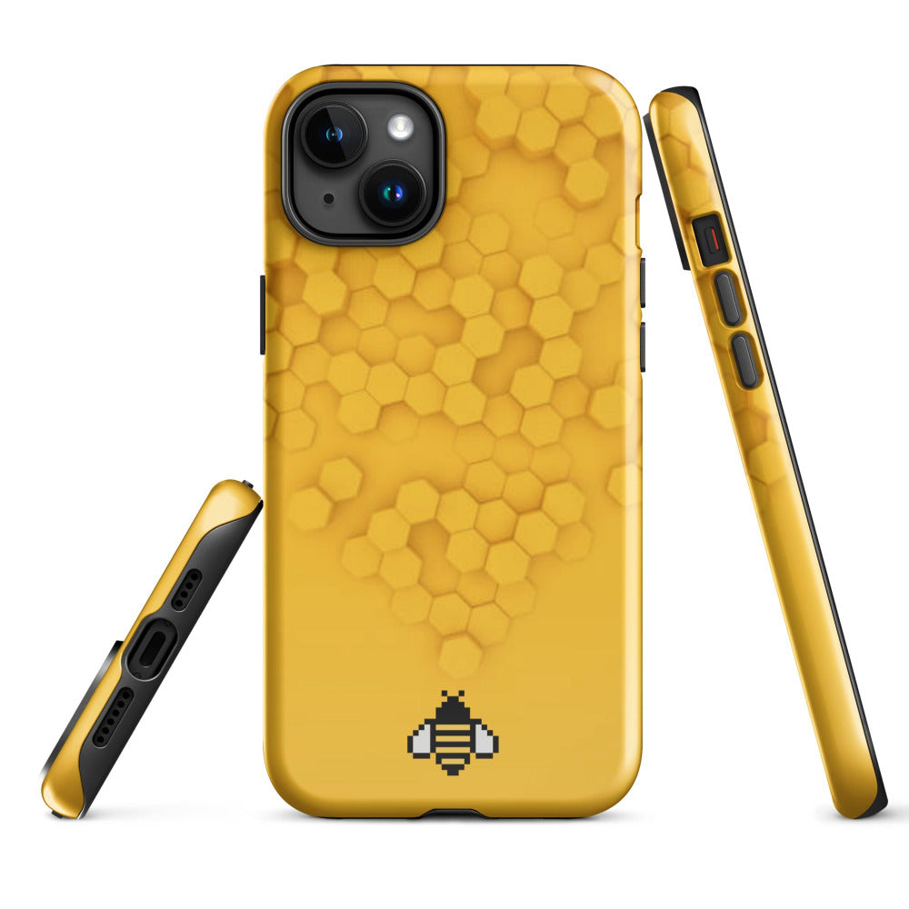 Honeycomb Tough Case for iPhone 15 Plus - Glossy Finish - https://ascensionemporium.net